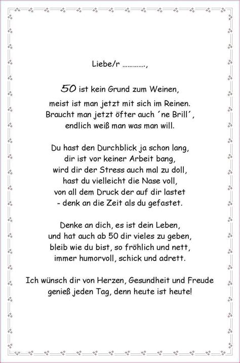 lll Gedichte zum 50. Geburtstag